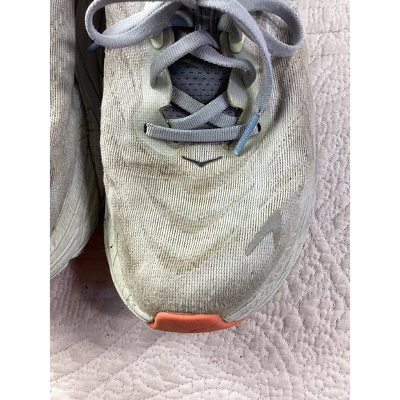 Hoka Arahi 6 Mens Running Shoes*Size 8.5*Gray & Orange*Lightweight Mesh Sneakers - Picture 7 of 11
